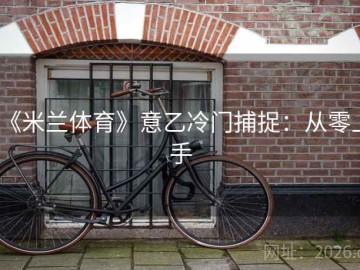 《米兰体育》意乙冷门捕捉：从零上手
